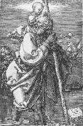 St Christopher Facing to the Left Albrecht Durer
